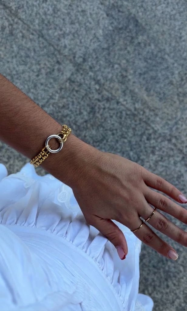 Pulseira Eclipse dourada